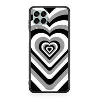 Thumbnail for Samsung M33 Black Hearts θήκη από τη Smartfits με σχέδιο στο πίσω μέρος και μαύρο περίβλημα | Smartphone case with colorful back and black bezels by Smartfits