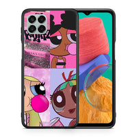 Thumbnail for Θήκη Αγίου Βαλεντίνου Samsung M33 Bubble Girls από τη Smartfits με σχέδιο στο πίσω μέρος και μαύρο περίβλημα | Samsung M33 Bubble Girls case with colorful back and black bezels