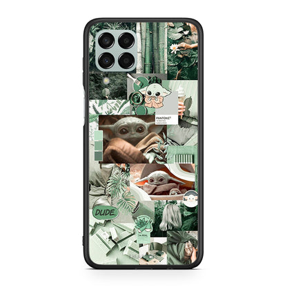 Samsung M33 Collage Dude Θήκη Αγίου Βαλεντίνου από τη Smartfits με σχέδιο στο πίσω μέρος και μαύρο περίβλημα | Smartphone case with colorful back and black bezels by Smartfits