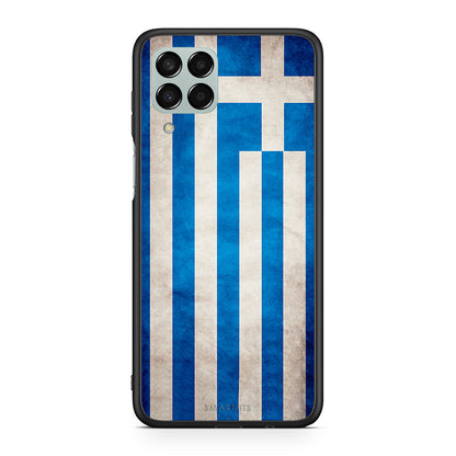 4 - Samsung M33 Greeek Flag case, cover, bumper