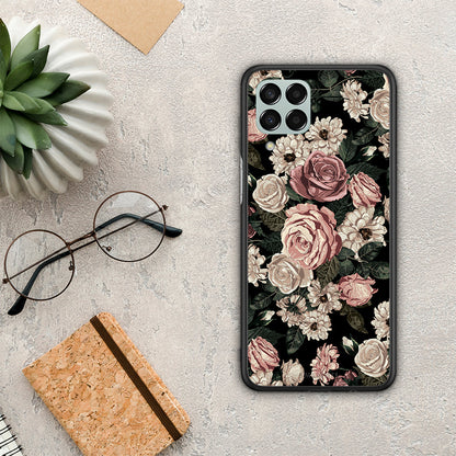 Flower Wild Roses - Samsung Galaxy M33 θήκη