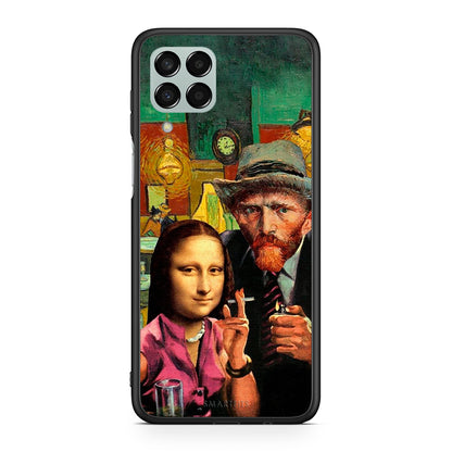 Samsung M33 Funny Art θήκη από τη Smartfits με σχέδιο στο πίσω μέρος και μαύρο περίβλημα | Smartphone case with colorful back and black bezels by Smartfits