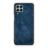Thumbnail for 39 - Samsung M33 Blue Abstract Geometric case, cover, bumper