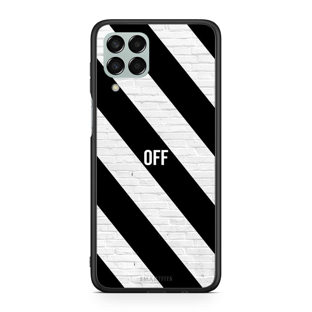 Samsung M33 Get Off θήκη από τη Smartfits με σχέδιο στο πίσω μέρος και μαύρο περίβλημα | Smartphone case with colorful back and black bezels by Smartfits