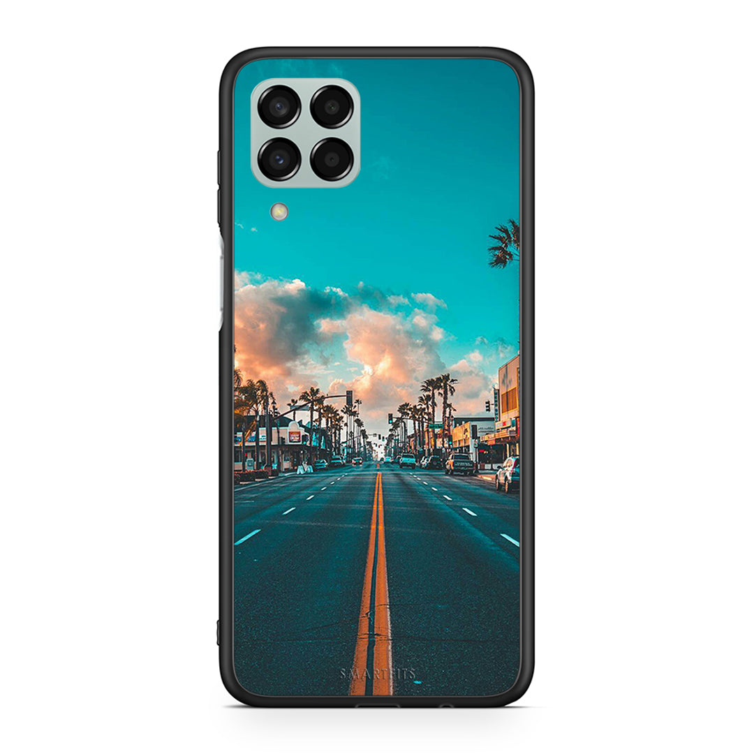 4 - Samsung M33 City Landscape case, cover, bumper