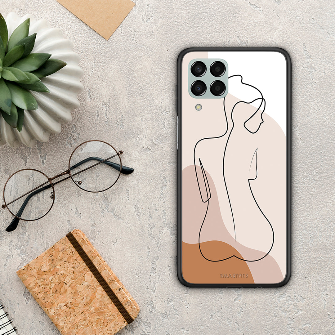 LineArt Woman - Samsung Galaxy M33 θήκη