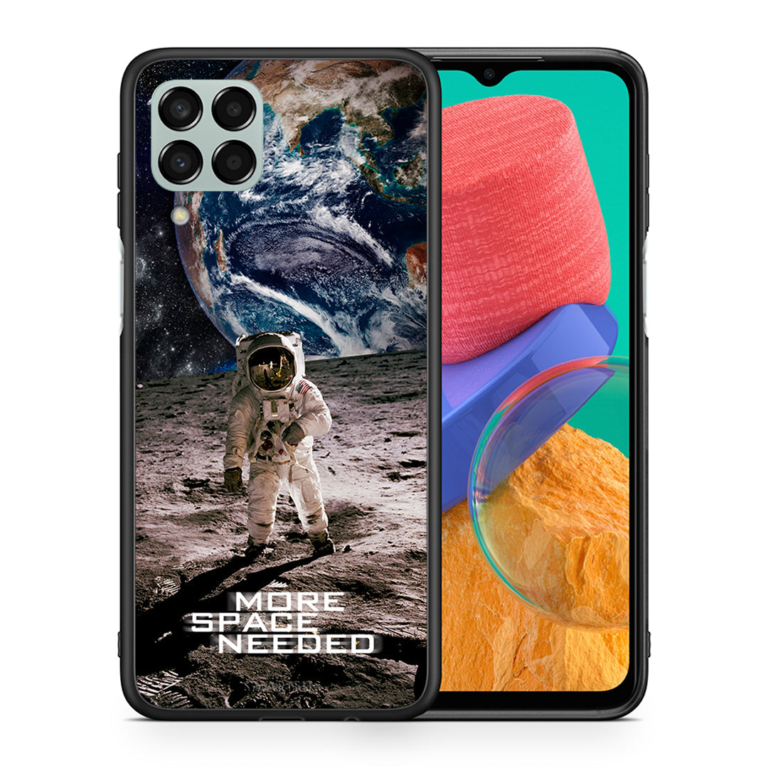 Θήκη Samsung M33 More Space από τη Smartfits με σχέδιο στο πίσω μέρος και μαύρο περίβλημα | Samsung M33 More Space case with colorful back and black bezels