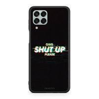 Thumbnail for Samsung M33 OMG ShutUp θήκη από τη Smartfits με σχέδιο στο πίσω μέρος και μαύρο περίβλημα | Smartphone case with colorful back and black bezels by Smartfits