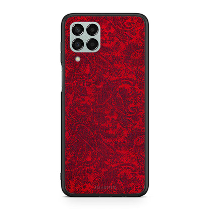 Samsung M33 Paisley Cashmere θήκη από τη Smartfits με σχέδιο στο πίσω μέρος και μαύρο περίβλημα | Smartphone case with colorful back and black bezels by Smartfits