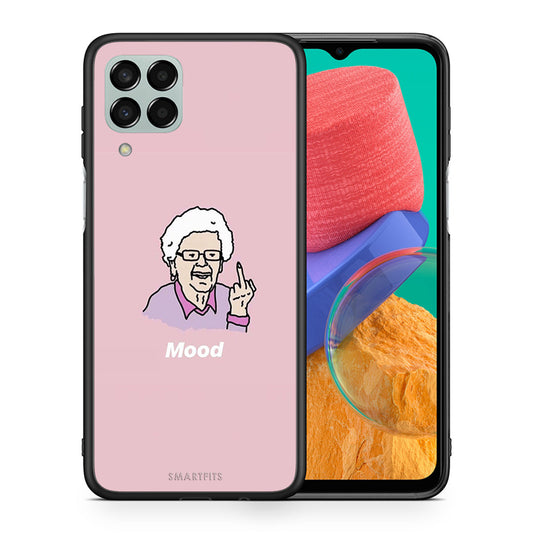 Θήκη Samsung M33 Mood PopArt από τη Smartfits με σχέδιο στο πίσω μέρος και μαύρο περίβλημα | Samsung M33 Mood PopArt case with colorful back and black bezels