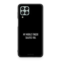 Thumbnail for Samsung M33 Salute θήκη από τη Smartfits με σχέδιο στο πίσω μέρος και μαύρο περίβλημα | Smartphone case with colorful back and black bezels by Smartfits