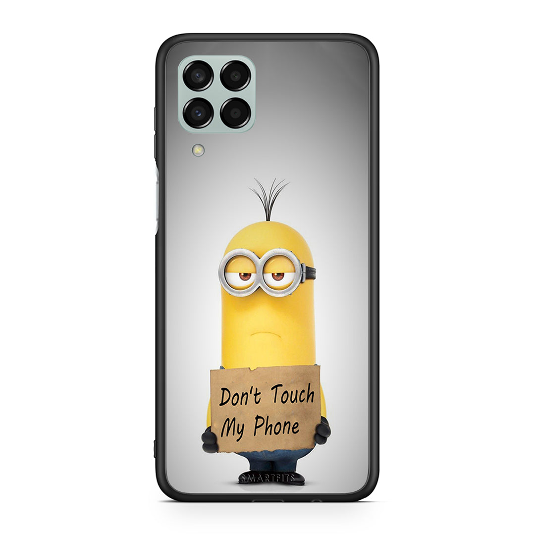 4 - Samsung M33 Minion Text case, cover, bumper