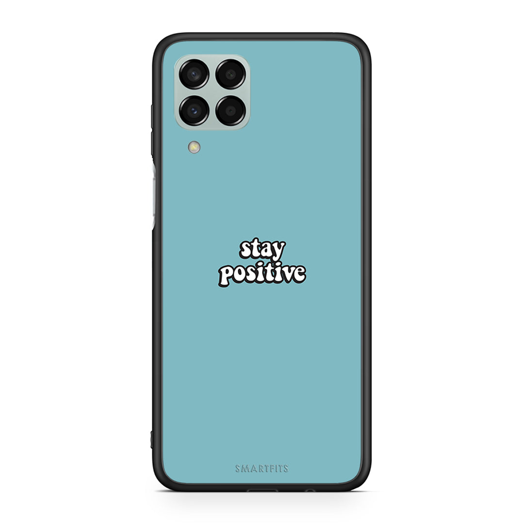 4 - Samsung M33 Positive Text case, cover, bumper