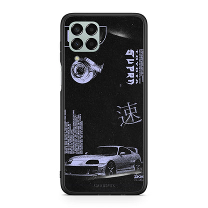 Samsung M33 Tokyo Drift Θήκη Αγίου Βαλεντίνου από τη Smartfits με σχέδιο στο πίσω μέρος και μαύρο περίβλημα | Smartphone case with colorful back and black bezels by Smartfits