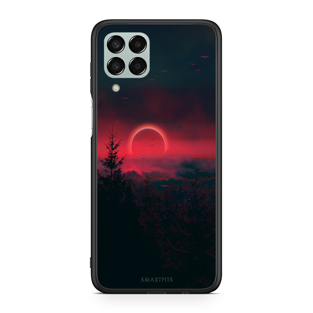 4 - Samsung M33 Sunset Tropic case, cover, bumper