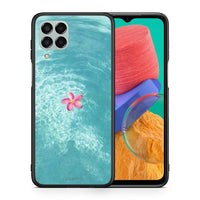 Thumbnail for Θήκη Samsung M33 Water Flower από τη Smartfits με σχέδιο στο πίσω μέρος και μαύρο περίβλημα | Samsung M33 Water Flower case with colorful back and black bezels