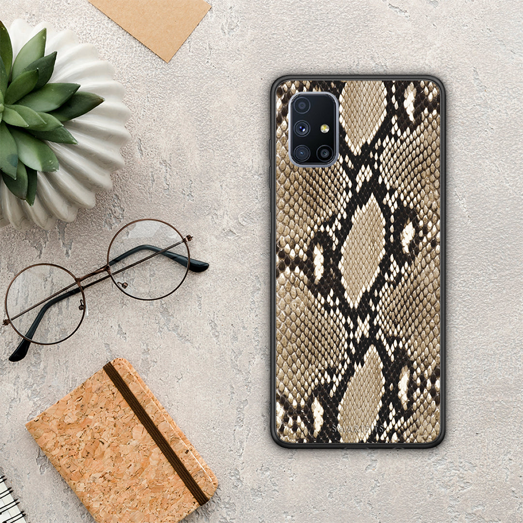 Animal Fashion Snake - Samsung Galaxy M51 θήκη