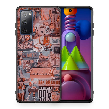 Θήκη Samsung Galaxy M51 Born In 90s από τη Smartfits με σχέδιο στο πίσω μέρος και μαύρο περίβλημα | Samsung Galaxy M51 Born In 90s case with colorful back and black bezels