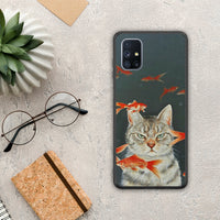Thumbnail for Cat Goldfish - Samsung Galaxy M51 θήκη