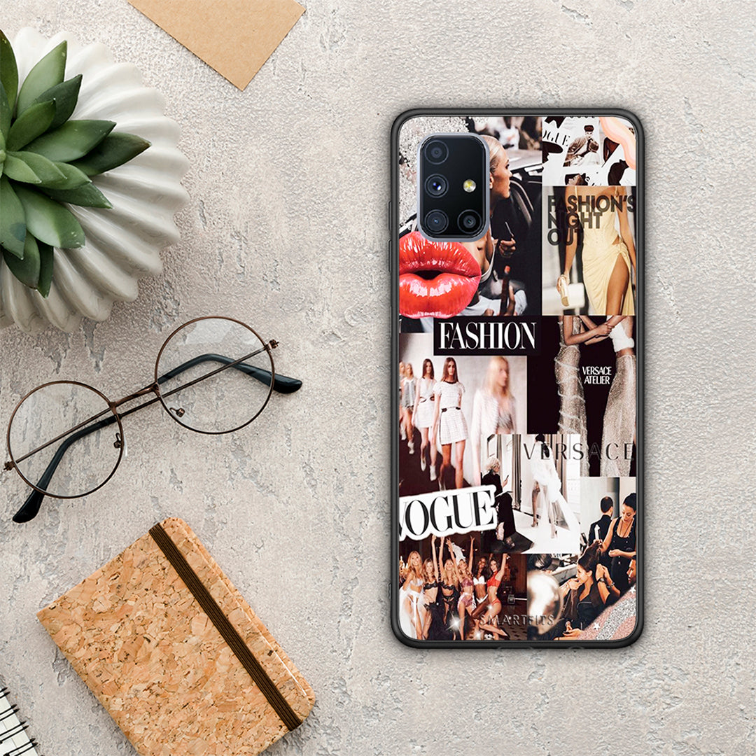 Collage Fashion - Samsung Galaxy M51 θήκη