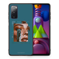 Thumbnail for Θήκη Samsung Galaxy M51 Cry An Ocean από τη Smartfits με σχέδιο στο πίσω μέρος και μαύρο περίβλημα | Samsung Galaxy M51 Cry An Ocean case with colorful back and black bezels
