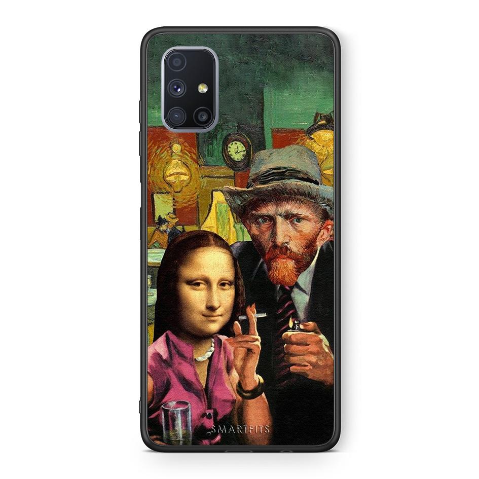 Θήκη Samsung Galaxy M51 Funny Art από τη Smartfits με σχέδιο στο πίσω μέρος και μαύρο περίβλημα | Samsung Galaxy M51 Funny Art case with colorful back and black bezels
