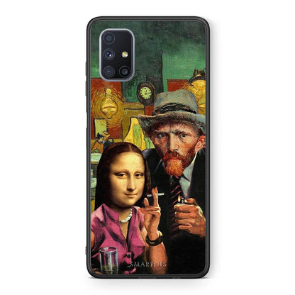 Θήκη Samsung Galaxy M51 Funny Art από τη Smartfits με σχέδιο στο πίσω μέρος και μαύρο περίβλημα | Samsung Galaxy M51 Funny Art case with colorful back and black bezels