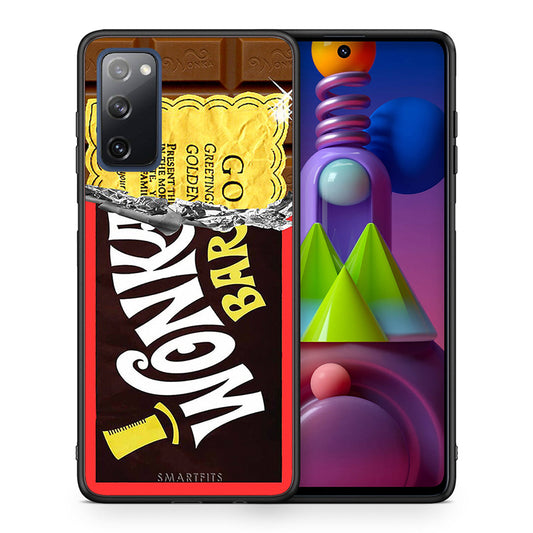 Θήκη Samsung Galaxy M51 Golden Ticket από τη Smartfits με σχέδιο στο πίσω μέρος και μαύρο περίβλημα | Samsung Galaxy M51 Golden Ticket case with colorful back and black bezels