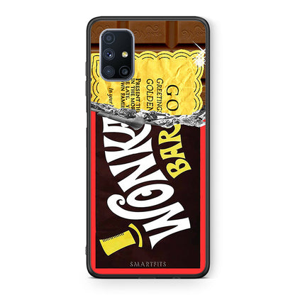 Θήκη Samsung Galaxy M51 Golden Ticket από τη Smartfits με σχέδιο στο πίσω μέρος και μαύρο περίβλημα | Samsung Galaxy M51 Golden Ticket case with colorful back and black bezels