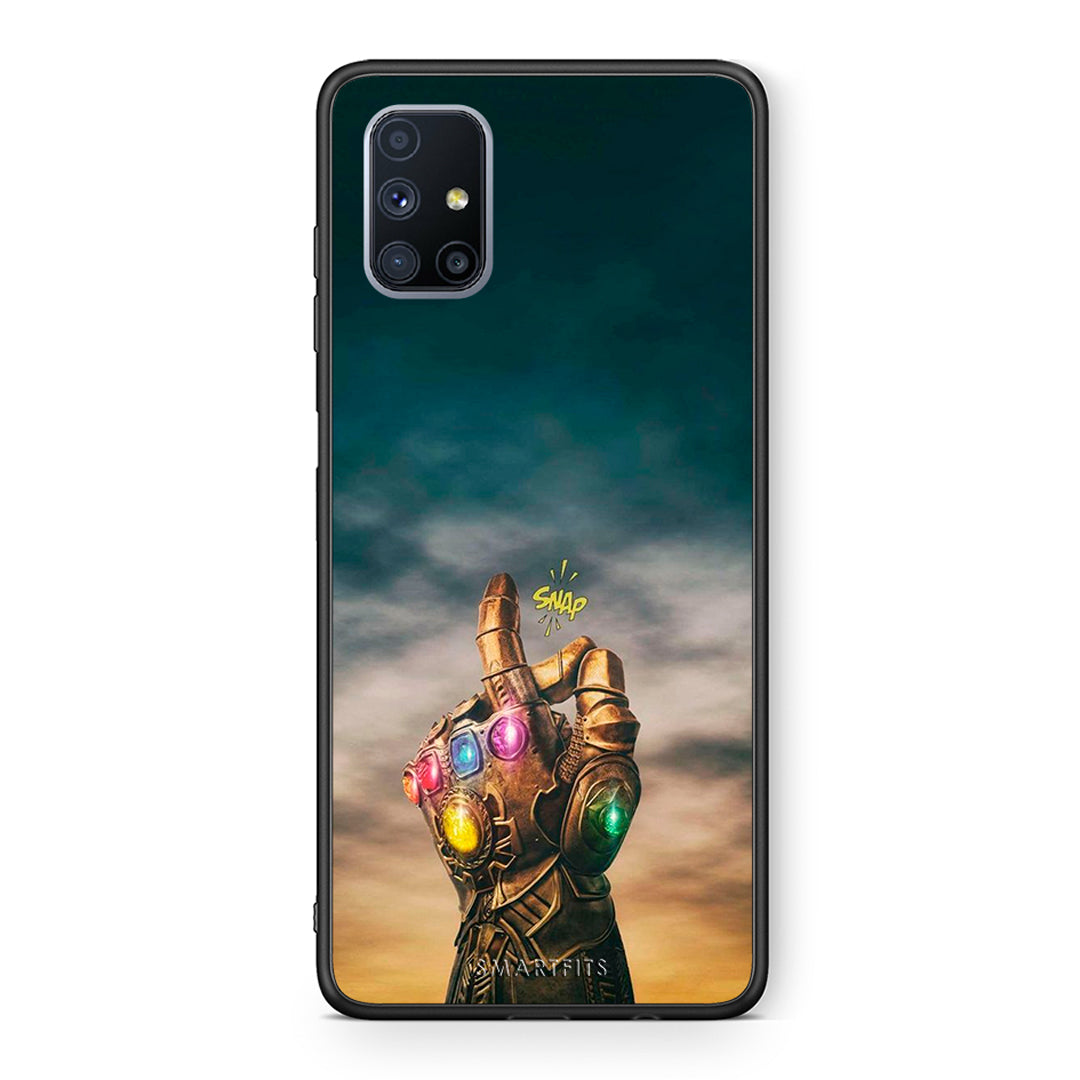 Θήκη Samsung Galaxy M51 Infinity Snap από τη Smartfits με σχέδιο στο πίσω μέρος και μαύρο περίβλημα | Samsung Galaxy M51 Infinity Snap case with colorful back and black bezels