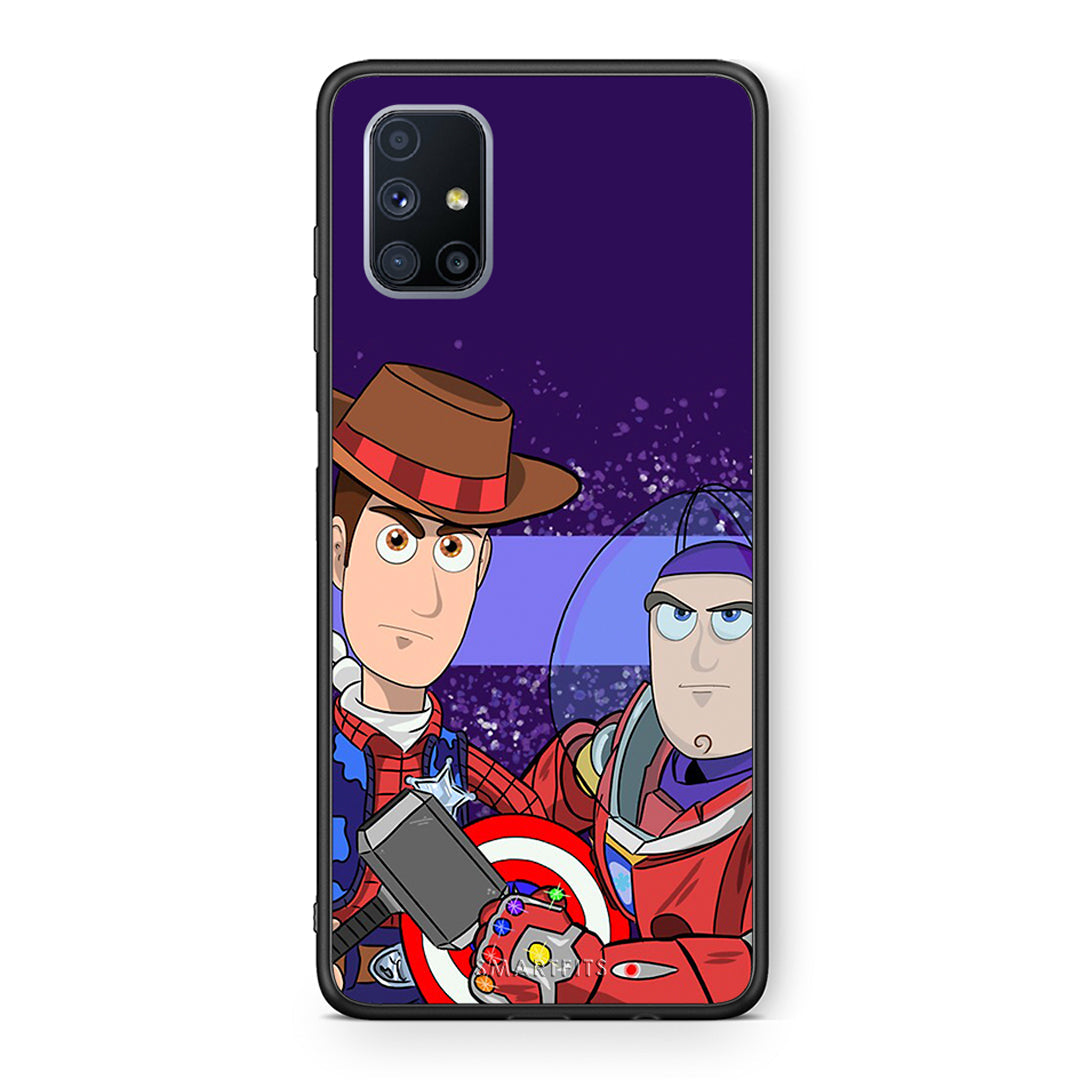 Θήκη Samsung Galaxy M51 Infinity Story από τη Smartfits με σχέδιο στο πίσω μέρος και μαύρο περίβλημα | Samsung Galaxy M51 Infinity Story case with colorful back and black bezels