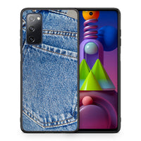 Thumbnail for Θήκη Samsung Galaxy M51 Jeans Pocket από τη Smartfits με σχέδιο στο πίσω μέρος και μαύρο περίβλημα | Samsung Galaxy M51 Jeans Pocket case with colorful back and black bezels