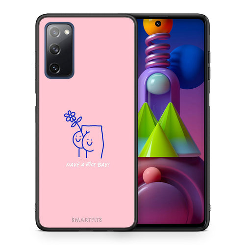 Θήκη Samsung Galaxy M51 Nice Day από τη Smartfits με σχέδιο στο πίσω μέρος και μαύρο περίβλημα | Samsung Galaxy M51 Nice Day case with colorful back and black bezels