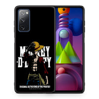 Thumbnail for Θήκη Samsung Galaxy M51 Pirate King από τη Smartfits με σχέδιο στο πίσω μέρος και μαύρο περίβλημα | Samsung Galaxy M51 Pirate King case with colorful back and black bezels