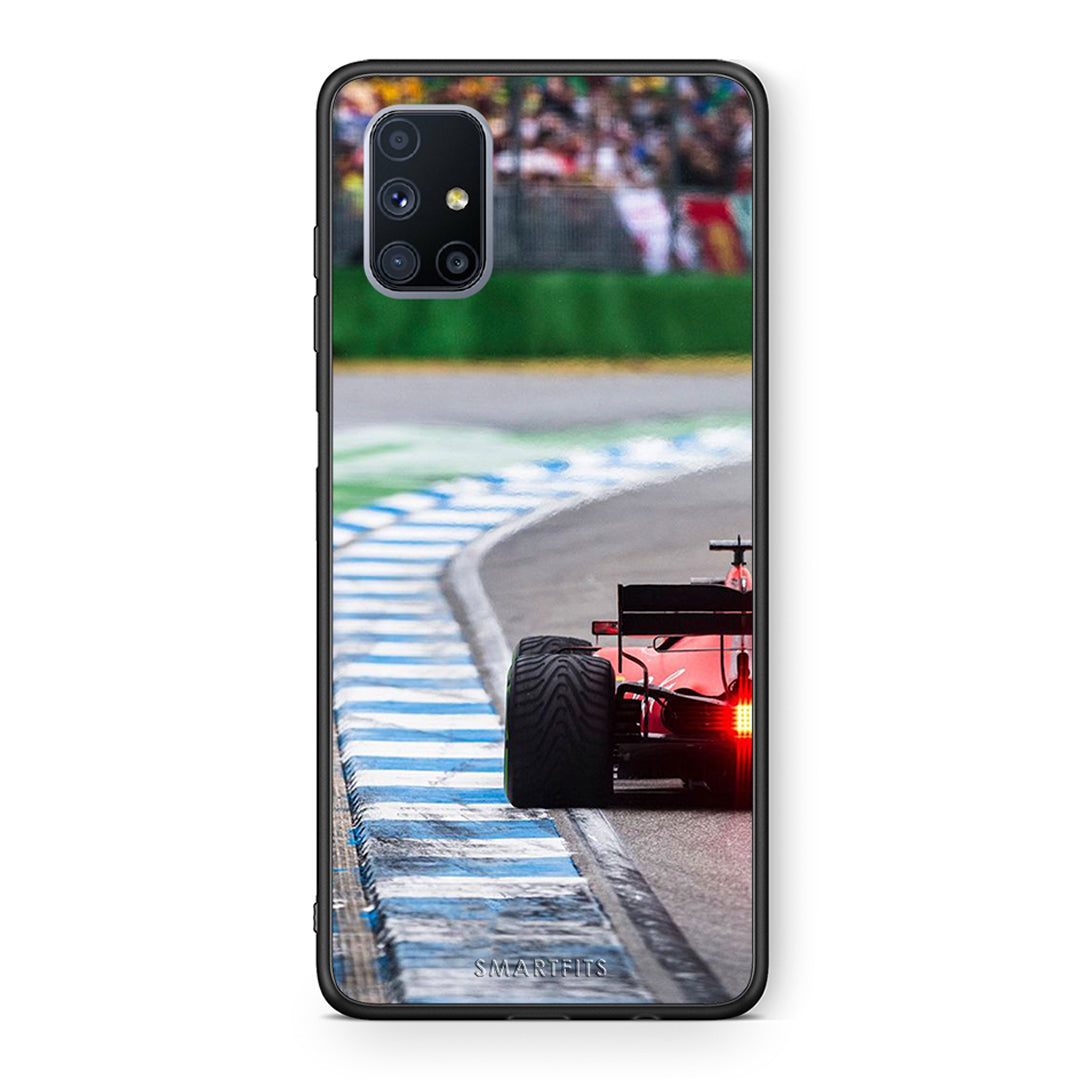 Θήκη Samsung Galaxy M51 Racing Vibes από τη Smartfits με σχέδιο στο πίσω μέρος και μαύρο περίβλημα | Samsung Galaxy M51 Racing Vibes case with colorful back and black bezels