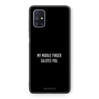 Thumbnail for Θήκη Samsung Galaxy M51 Salute από τη Smartfits με σχέδιο στο πίσω μέρος και μαύρο περίβλημα | Samsung Galaxy M51 Salute case with colorful back and black bezels
