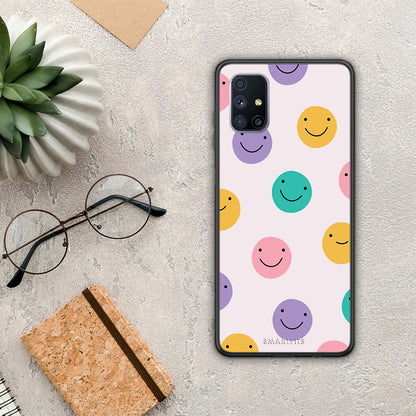 Smiley Faces - Samsung Galaxy M51 θήκη