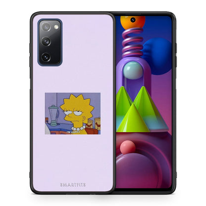 Θήκη Samsung Galaxy M51 So Happy από τη Smartfits με σχέδιο στο πίσω μέρος και μαύρο περίβλημα | Samsung Galaxy M51 So Happy case with colorful back and black bezels