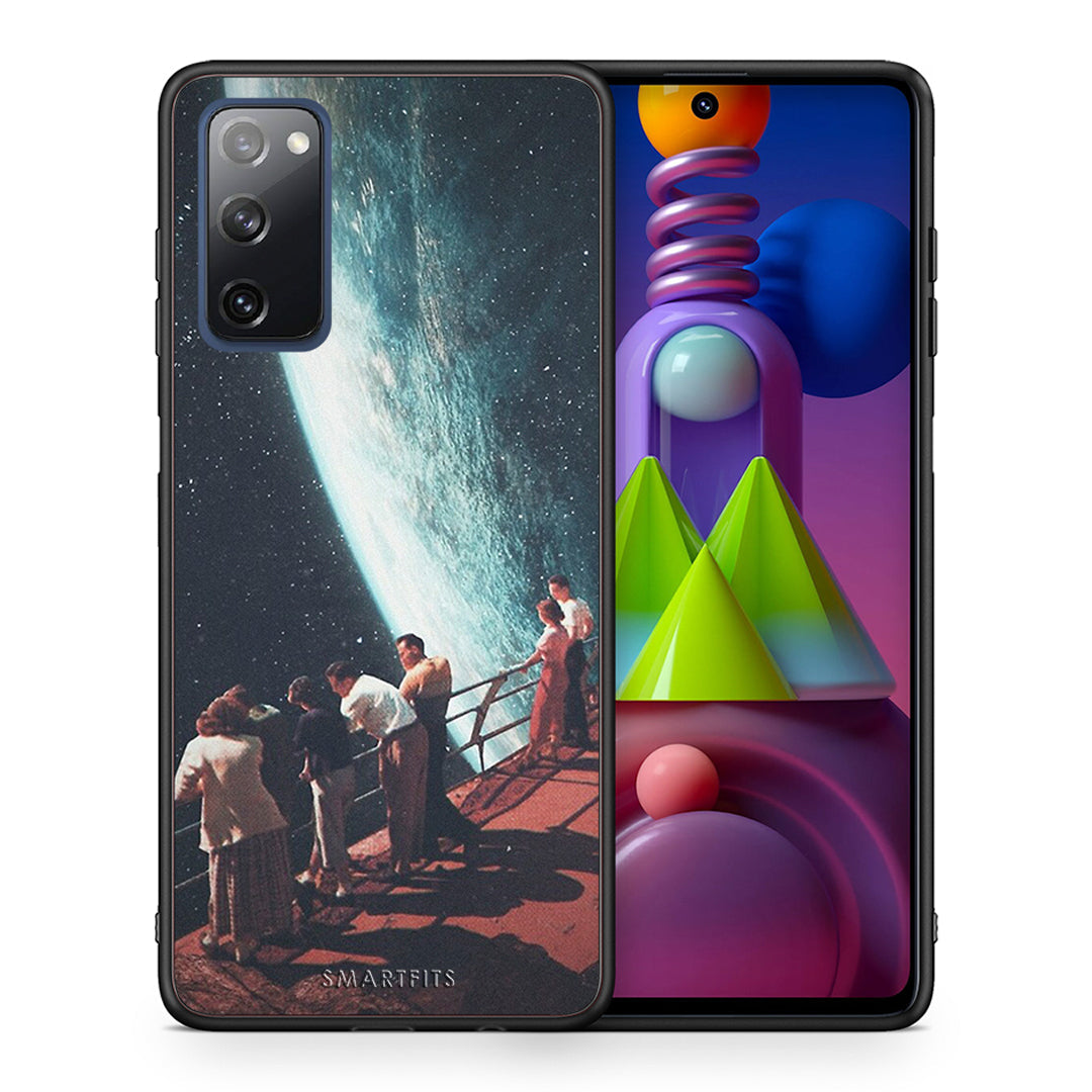 Θήκη Samsung Galaxy M51 Surreal View από τη Smartfits με σχέδιο στο πίσω μέρος και μαύρο περίβλημα | Samsung Galaxy M51 Surreal View case with colorful back and black bezels