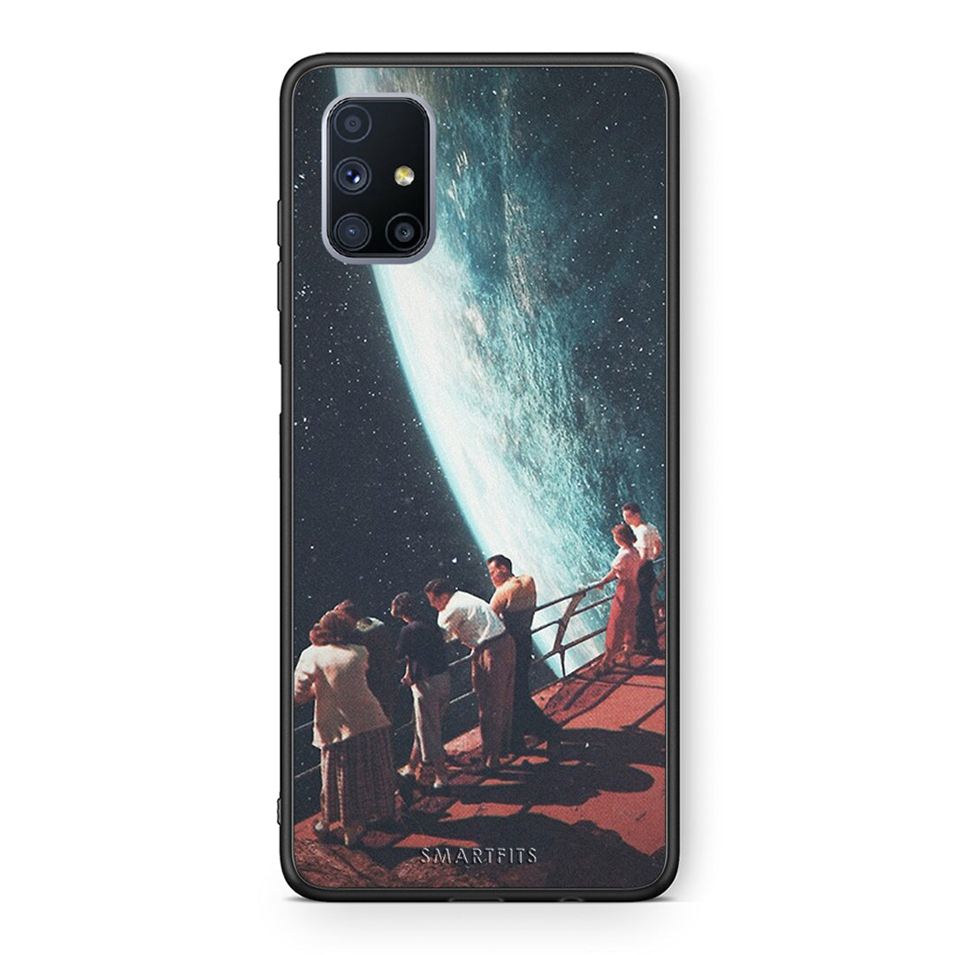 Θήκη Samsung Galaxy M51 Surreal View από τη Smartfits με σχέδιο στο πίσω μέρος και μαύρο περίβλημα | Samsung Galaxy M51 Surreal View case with colorful back and black bezels