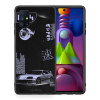 Thumbnail for Θήκη Αγίου Βαλεντίνου Samsung Galaxy M51 Tokyo Drift από τη Smartfits με σχέδιο στο πίσω μέρος και μαύρο περίβλημα | Samsung Galaxy M51 Tokyo Drift case with colorful back and black bezels