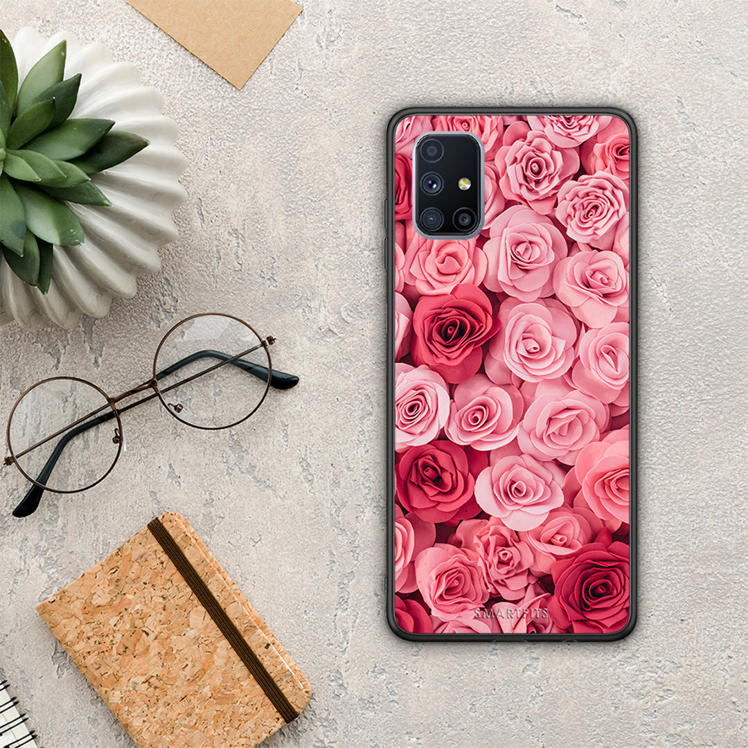 Valentine RoseGarden - Samsung Galaxy M51 θήκη