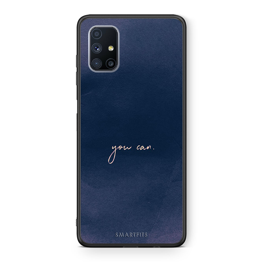 Θήκη Samsung Galaxy M51 You Can από τη Smartfits με σχέδιο στο πίσω μέρος και μαύρο περίβλημα | Samsung Galaxy M51 You Can case with colorful back and black bezels