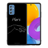 Thumbnail for Θήκη Αγίου Βαλεντίνου Samsung M52 5G Aeshetic Love 1 από τη Smartfits με σχέδιο στο πίσω μέρος και μαύρο περίβλημα | Samsung M52 5G Aeshetic Love 1 case with colorful back and black bezels