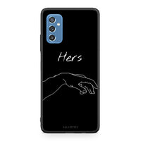 Thumbnail for Samsung M52 5G Aeshetic Love 1 Θήκη Αγίου Βαλεντίνου από τη Smartfits με σχέδιο στο πίσω μέρος και μαύρο περίβλημα | Smartphone case with colorful back and black bezels by Smartfits