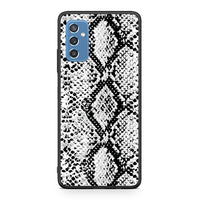 Thumbnail for 24 - Samsung M52 5G White Snake Animal case, cover, bumper