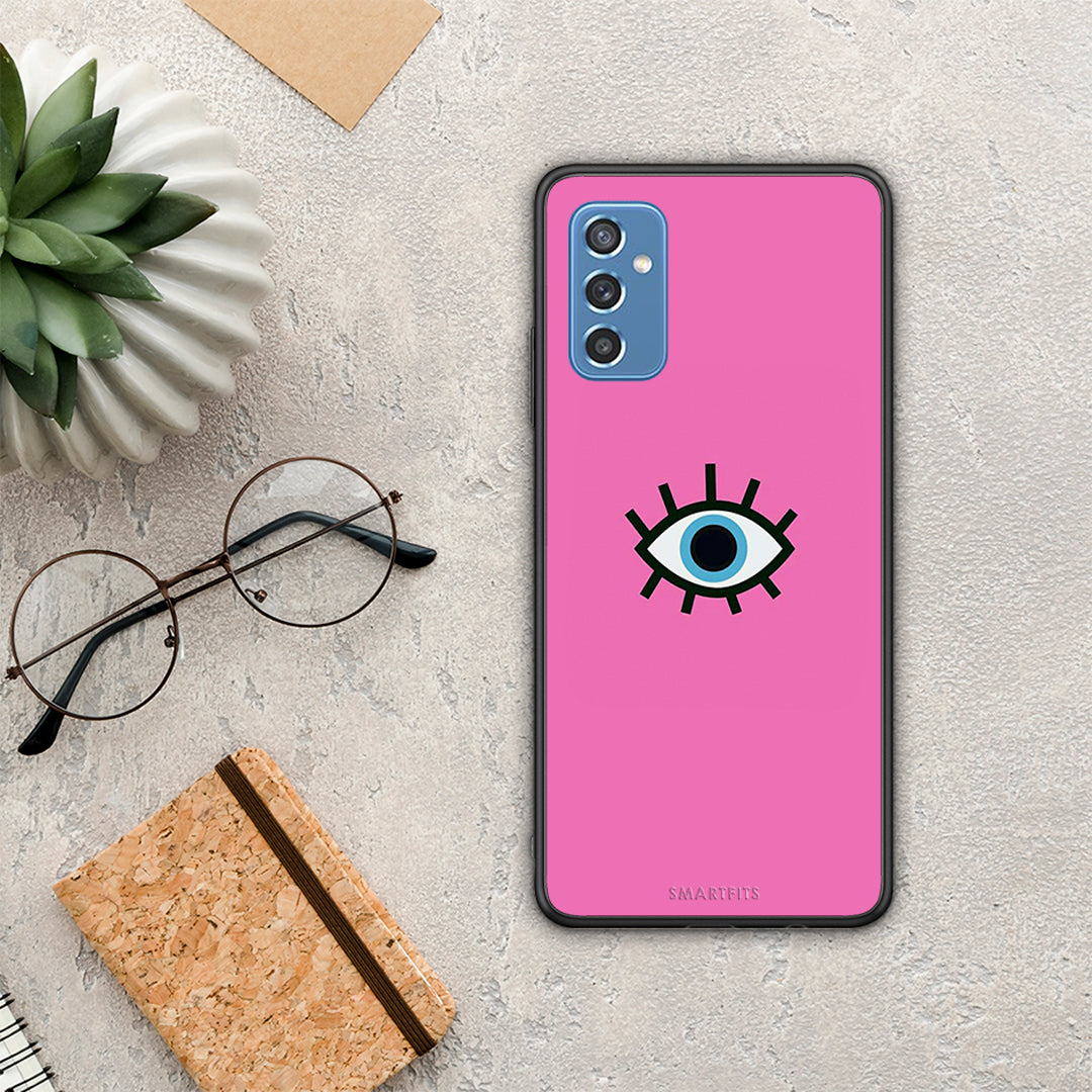 Blue Eye Pink - Samsung Galaxy M52 5G θήκη