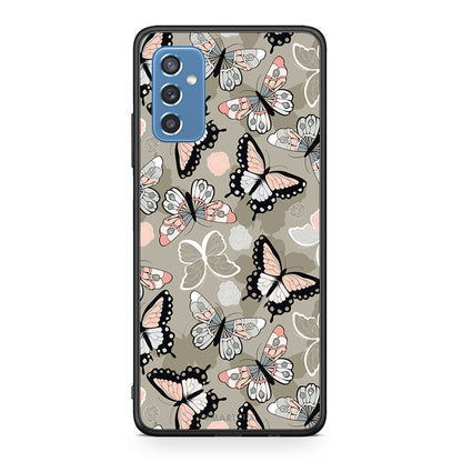 135 - Samsung M52 5G Butterflies Boho case, cover, bumper