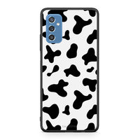 Thumbnail for Samsung M52 5G Cow Print θήκη από τη Smartfits με σχέδιο στο πίσω μέρος και μαύρο περίβλημα | Smartphone case with colorful back and black bezels by Smartfits