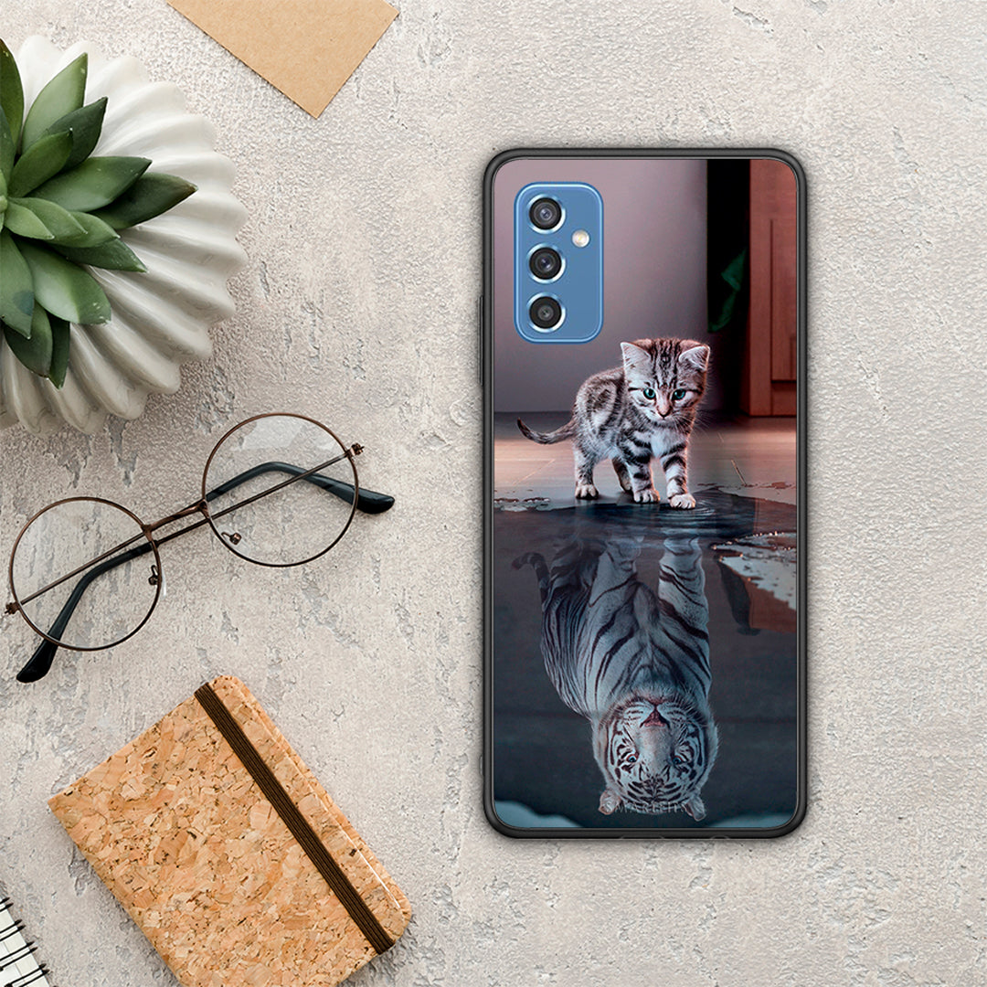 Cute Tiger - Samsung Galaxy M52 5G θήκη
